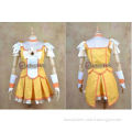 hot sale custom made yellow Cure Peace Cosplay from Smile PreCure Girl Anime costume